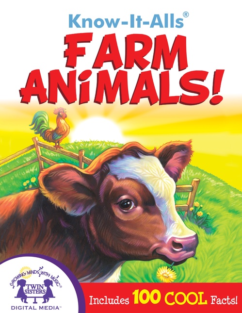 ebook cover of Know-It-Alls! Farm Animals, by Joanna Jarc Robinson