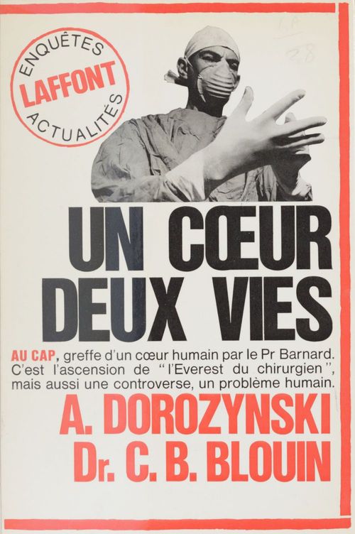 Couverture ebook de Un coeur, deux vies, de Claude-Bernard Blouin, Alexandre Dorozynski