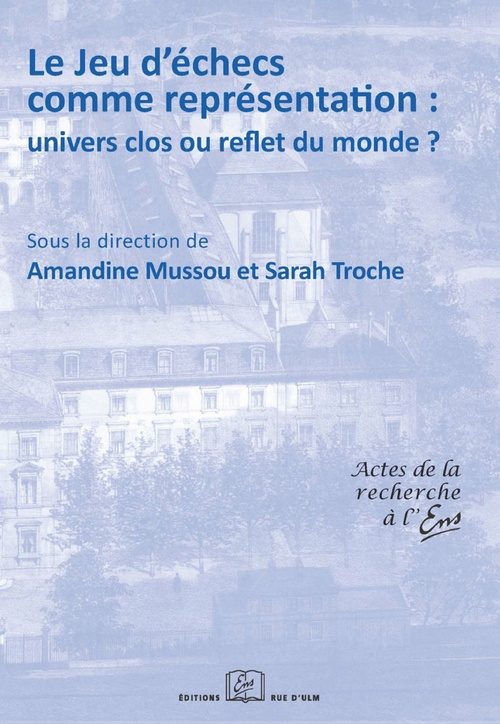 ebook cover of Le Jeu d´échecs comme représentation, by