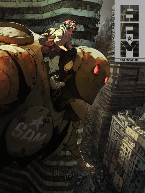 ebook cover of S.A.M. - Tome 2 - Chasseurs de robots, by Richard Marazano, Xiao Shang