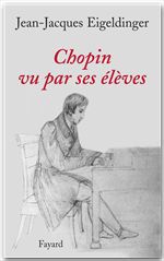 Couverture ebook de Chopin vu par ses élèves, de Eideldinger-J.J