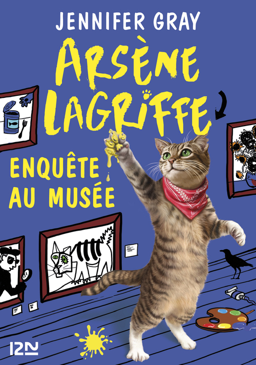 Couverture ebook de Arsène Lagriffe - tome 5 Enquête au musée, de Jennifer Gray
