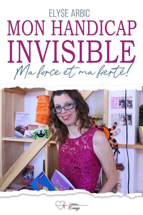 ebook cover of Mon handicap invisible, by Elyse Arbic