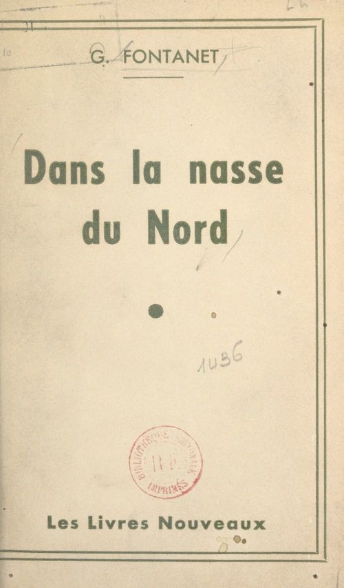 ebook cover of Dans la nasse du Nord, by Georges Fontanet