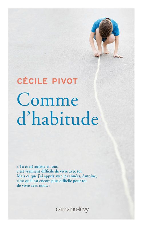 ebook cover of Comme d'habitude, by Cécile Pivot