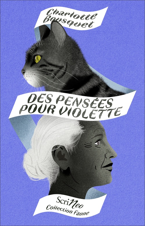 Couverture ebook de Des pensées pour Violette, de Charlotte Bousquet