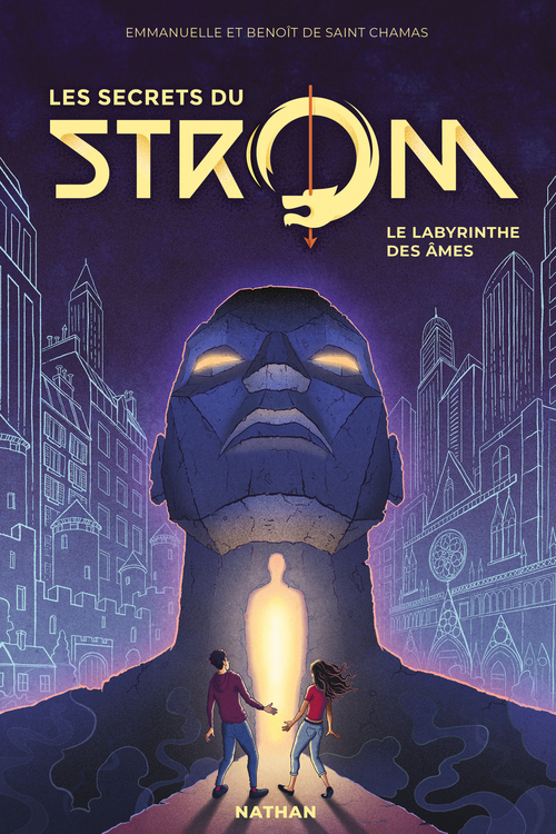 ebook cover of Les secrets du strom Saison 2 - tome 1 Le labyrinthe des âmes, by Benoît de Saint Chamas, Emmanuelle de Saint Chamas