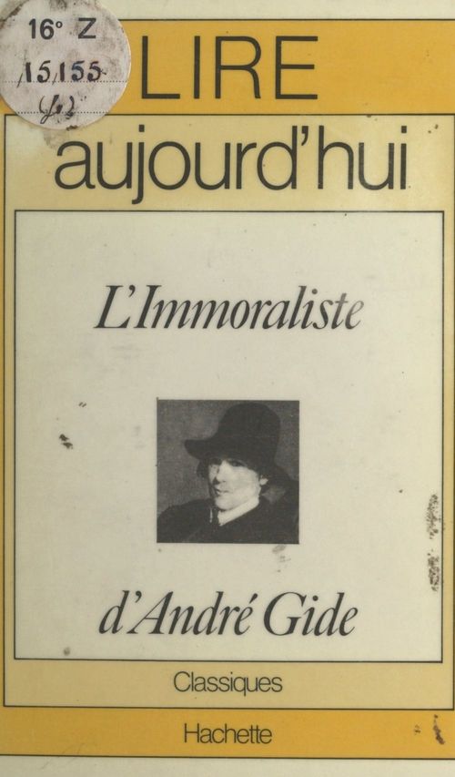Couverture ebook de L'immoraliste, d'André Gide, de Henri Maillet