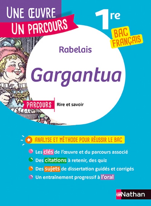 Couverture ebook de Gargantua, de François Rabelais
