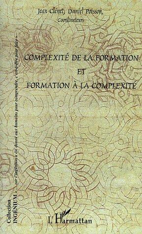 Couverture ebook de Complexité de la formation et formation à la complexité, de Poisson/Clenet