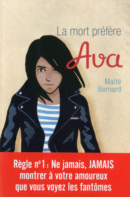 Couverture ebook de La mort préfére Ava, de Maïté Bernard