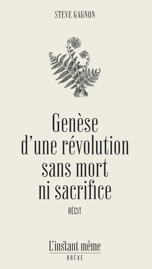 Couverture ebook de Genèse d'une révolution sans mort ni sacrifice, de Steve Gagnon