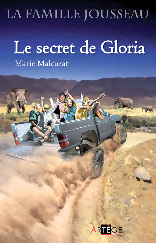 Couverture ebook de La famille Jousseau. Le secret de Gloria, de Marie Malcurat