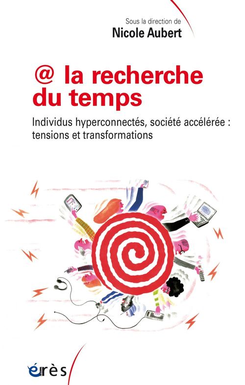 Couverture ebook de @ la recherche du temps, de Nicole Aubert