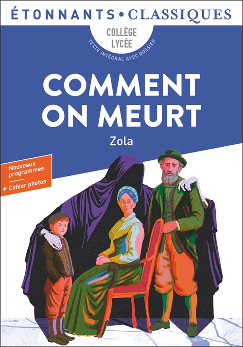 Couverture ebook de Comment on meurt, de Émile Zola