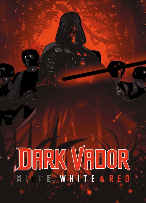 ebook cover of Star Wars : Dark Vador - Black, White & Red, by Collectif