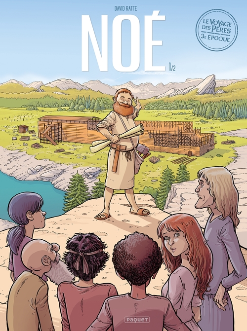 ebook cover of Le Voyage des Pères - Noé T1, by David Ratte
