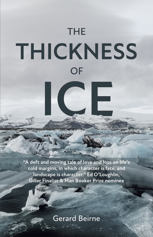 ebook cover of The Thickness of Ice, by Gerard Beirne