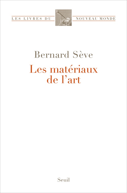 ebook cover of Les Matériaux de l'art, by Bernard Sève