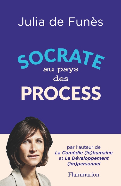 Couverture ebook de Socrate au pays des process, de Julia de Funès