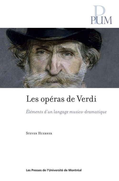 Couverture ebook de Les opéras de Verdi, de Huebner Steven
