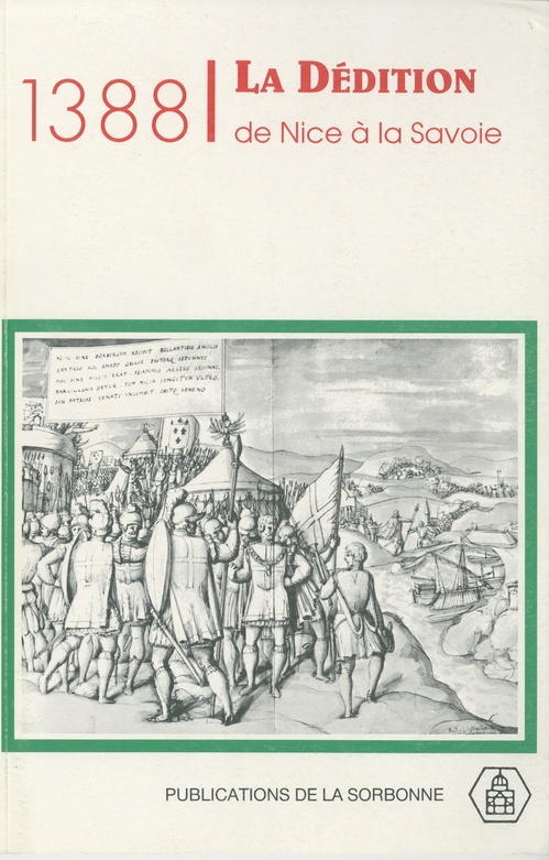 ebook cover of 1388, La Dédition de Nice à la Savoie, by Henri Bresc, Violaine Sebillotte-Cuchet
