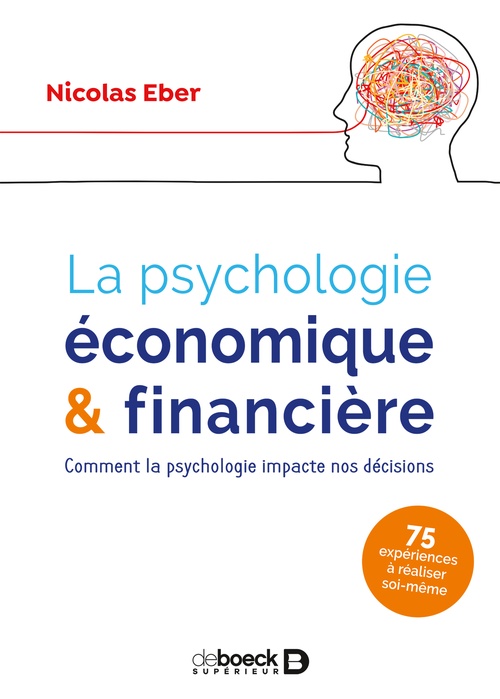 Couverture ebook de La psychologie économique et financière, de Nicolas Eber