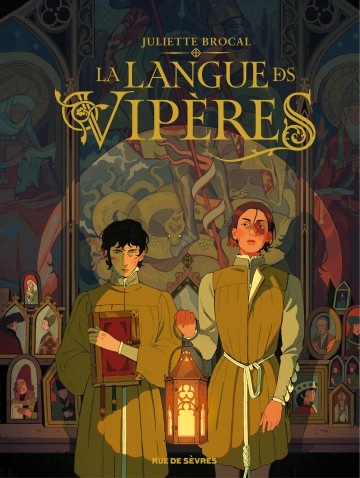 Couverture ebook de La Langue des vipères, de Juliette Brocal