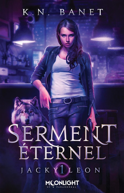 ebook cover of Serment éternel, by K. N. Banet