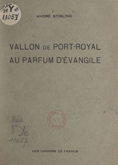 ebook cover of Vallon de Port-Royal au parfum d´Évangile, by Andre Stirling