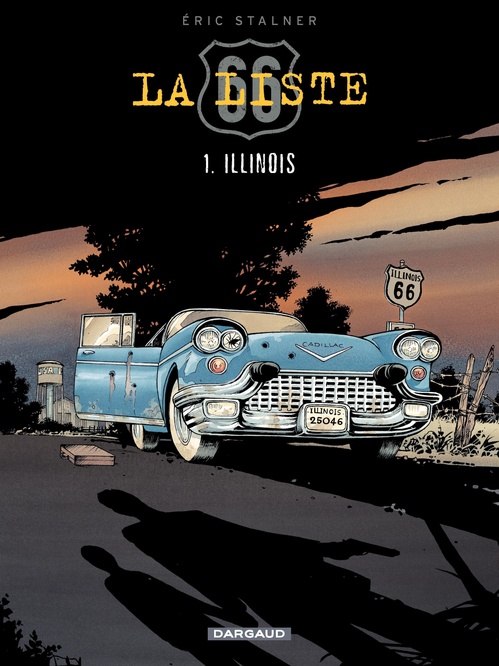 Couverture ebook de La Liste 66 - tome 1 - Illinois, de Eric Stalner