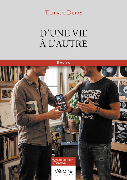 Couverture ebook de D'une vie à l'autre, de Thibaut Dufay