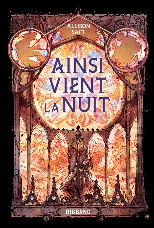 Couverture ebook de Ainsi vient la nuit, de Allison Saft