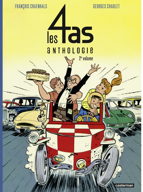 ebook cover of Les 4 as (Tome 2) - Anthologie, by François Craenhals