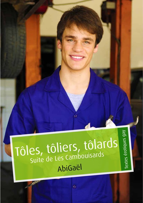 Couverture ebook de Tôles, tôliers, tôlards (pulp gay), de Abigael