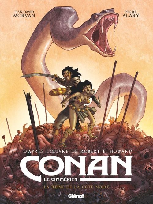 ebook cover of Conan le Cimmérien - La Reine de la côte noire, by Pierre Alary