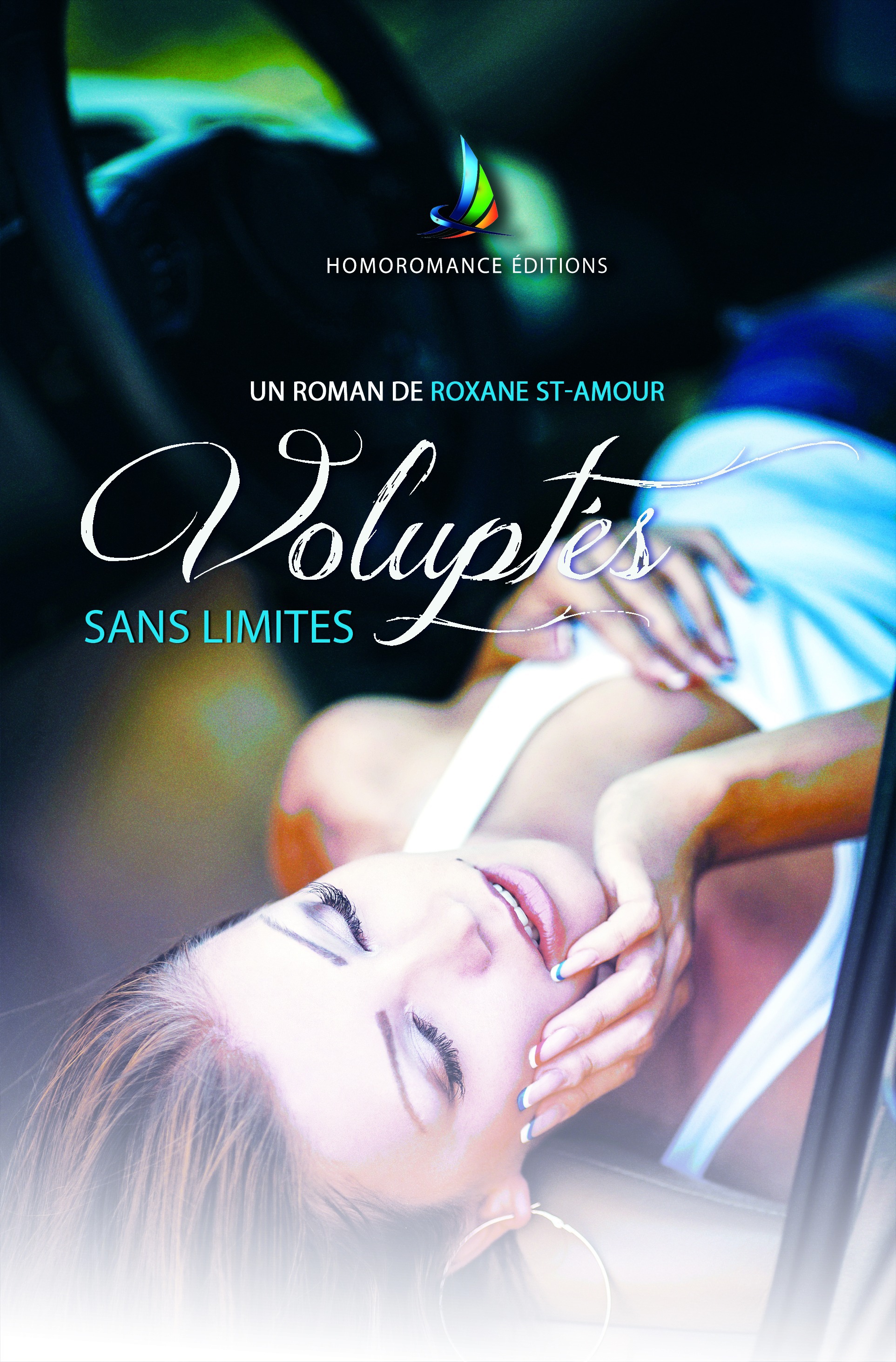 Couverture ebook de Voluptés sans limites | Roman trans érotique (transidentité, transsexualité, transsexualisme), de Roxane St-Amour