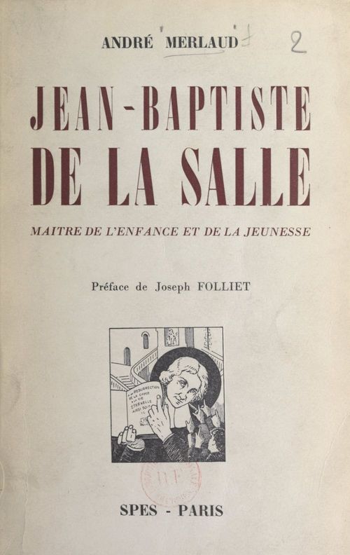 ebook cover of Jean-Baptiste de La Salle, by André Merlaud