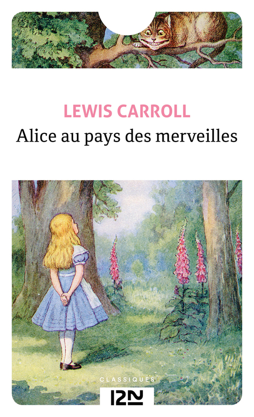 ebook cover of Alice au pays des merveilles, by Lewis Carroll