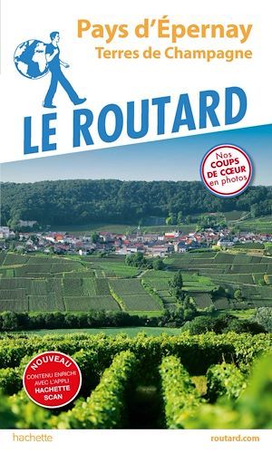 Couverture ebook de Guide du Routard Pays d'Epernay, de Collectif