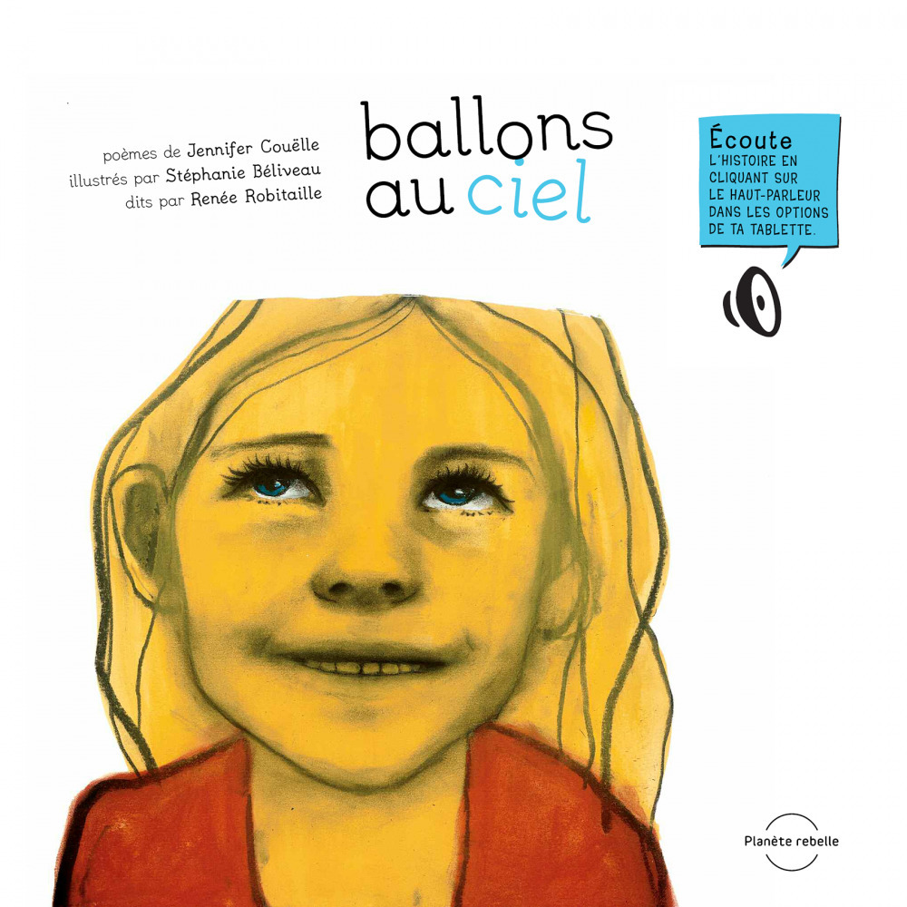 Couverture ebook de Ballons au ciel, de Jennifer Couëlle