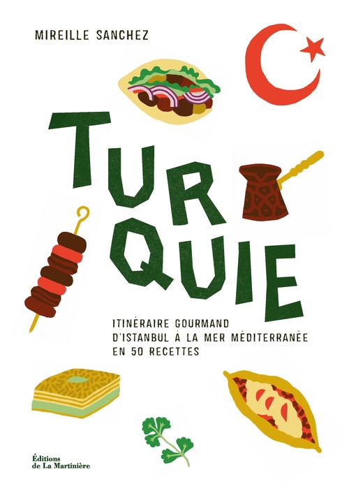 Couverture ebook de La Turquie, de Mireille Sanchez, Emanuela Cino