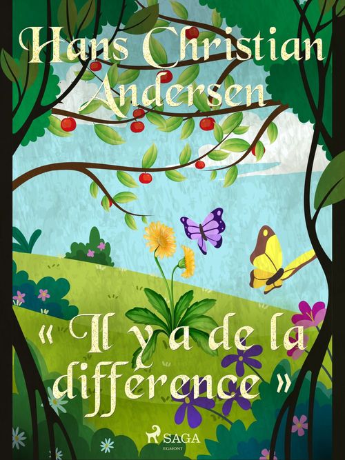 ebook cover of « Il y a de la différence », by Hans Christian Andersen