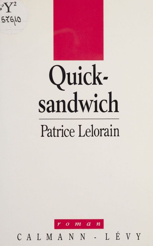 Couverture ebook de Quick-sandwich, de Patrice Lelorain
