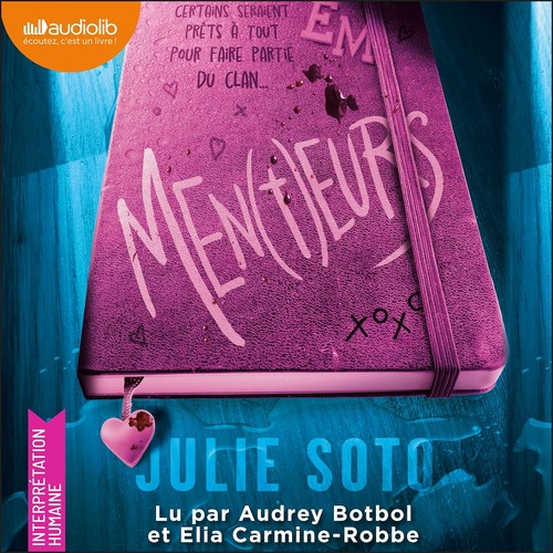 audiobook cover of Men(t)eurs, by Julie Soto