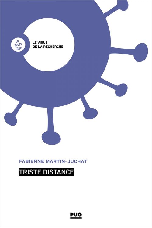 Couverture ebook de Triste distance, de Fabienne Martin-Juchat