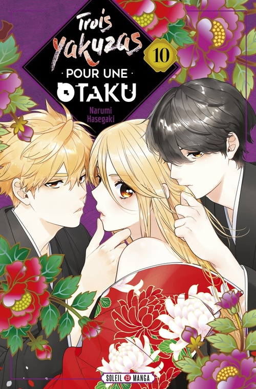 Couverture ebook de Trois Yakuzas pour une Otaku T10, de Narumi Hasegaki