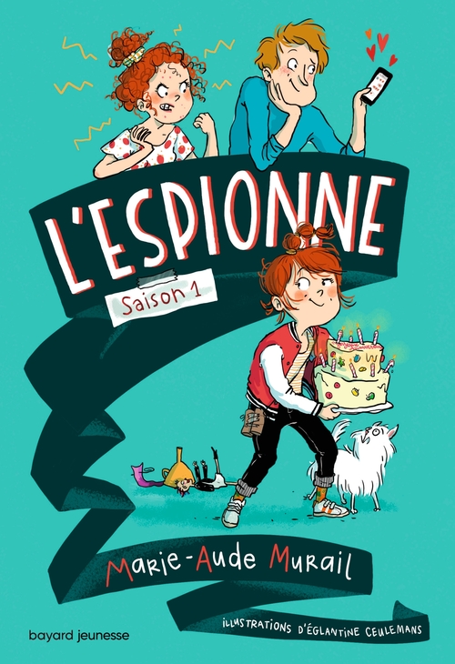 ebook cover of L'espionne, Tome 01, by Marie-Aude Murail