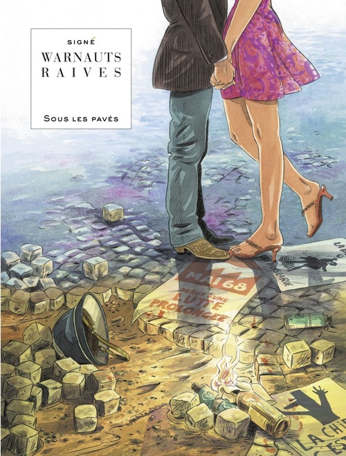 Couverture ebook de Sous les pavés, de Warnauts, Raives