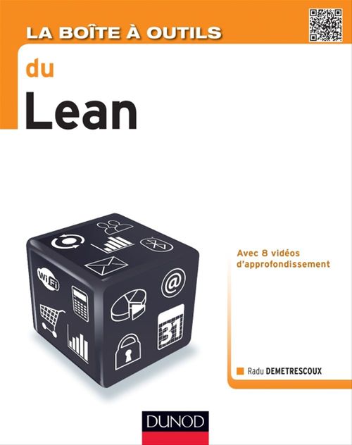 Couverture ebook de La boîte à outils du Lean, de Radu Demetrescoux
